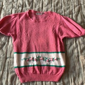 vintage 90s knit shirt